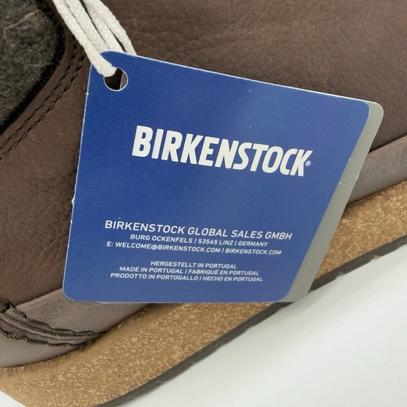 Birkenstock Honnef High Roast Nubuck Leather Size 40E - Picture 4 of 16